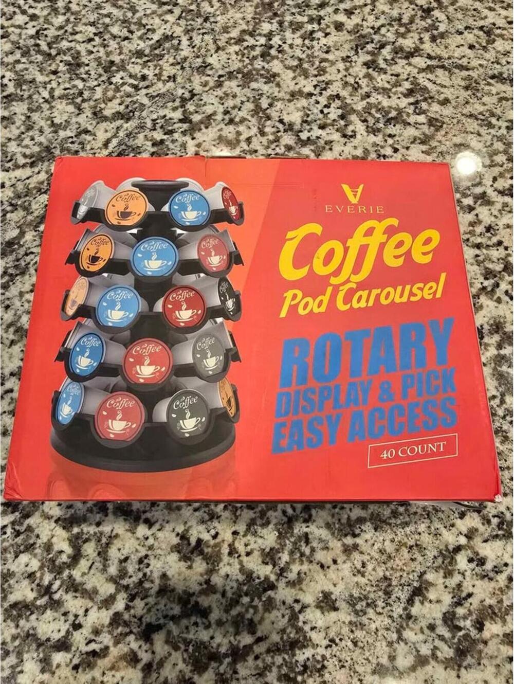 Everie Coffee Carousel. New In Box